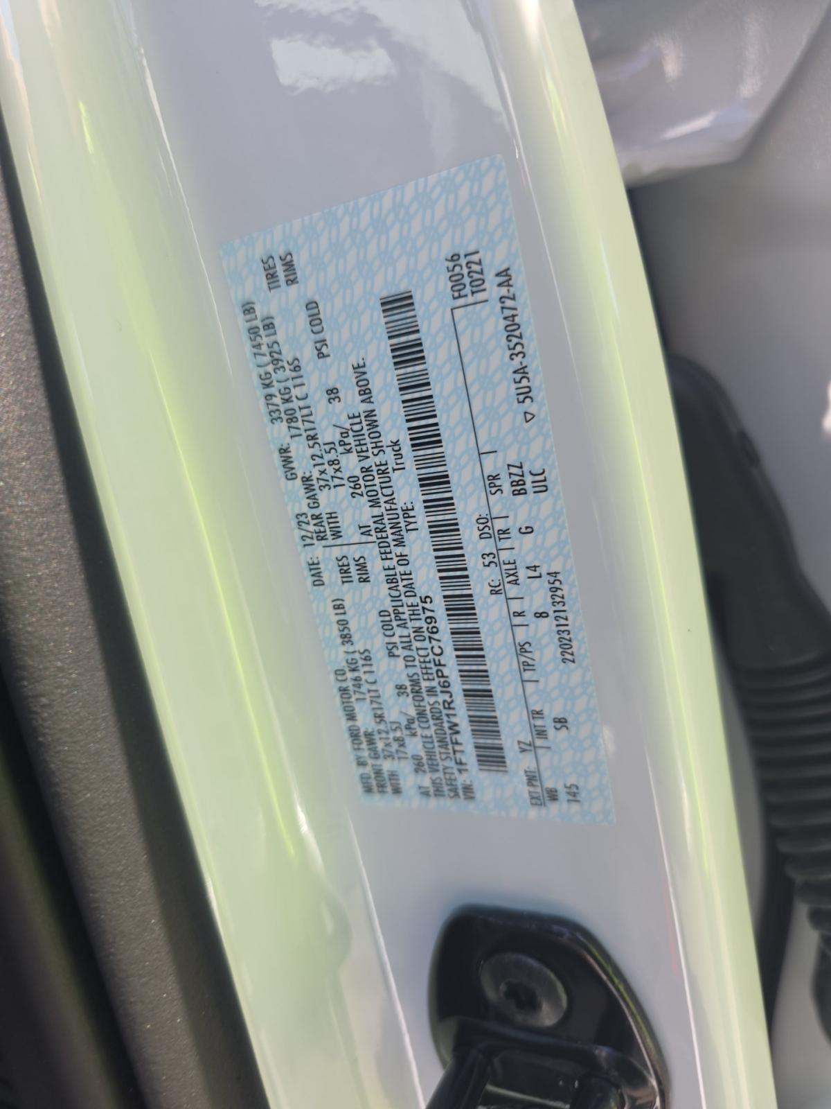 2023 Ford F-150 Raptor AWD