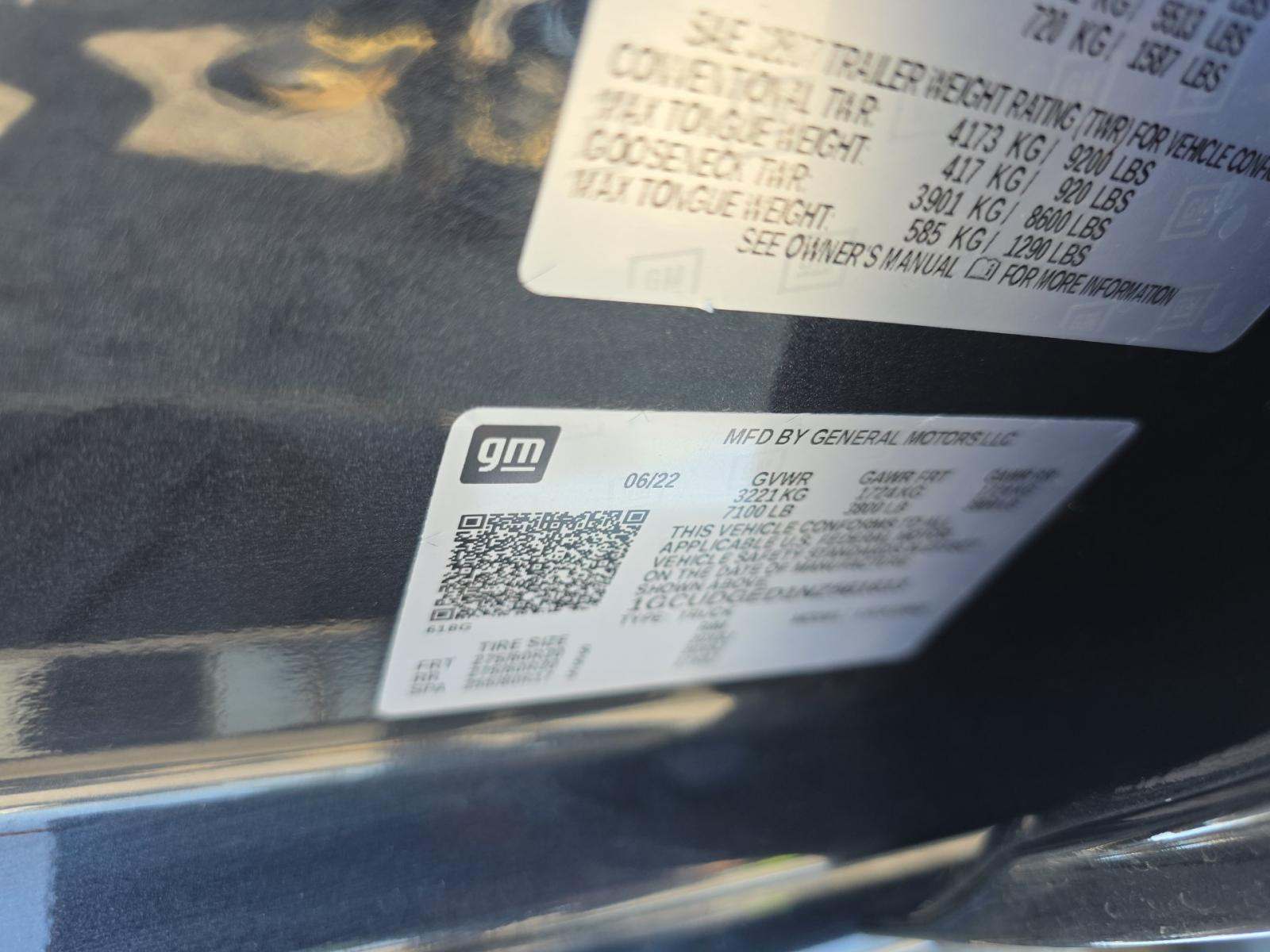 2022 Chevrolet Silverado 1500 LTZ AWD