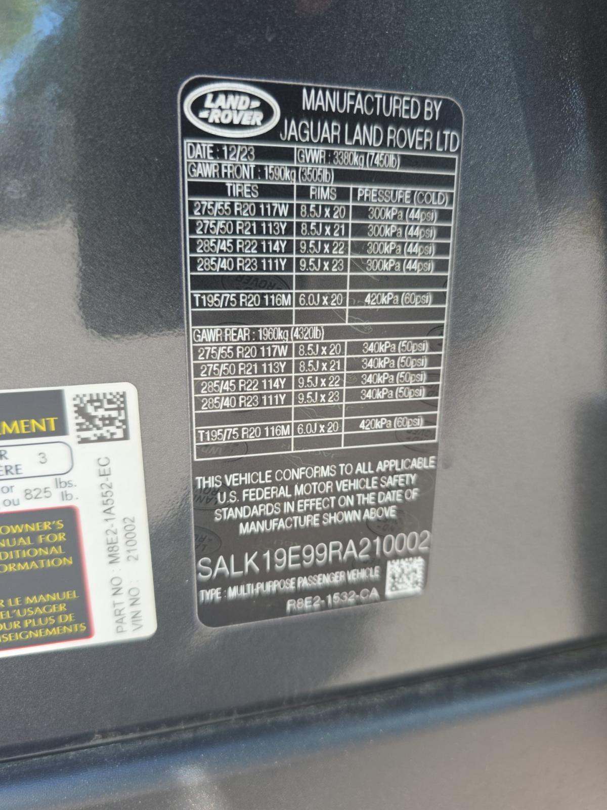 LAND ROVER RANGE ROVER - 1