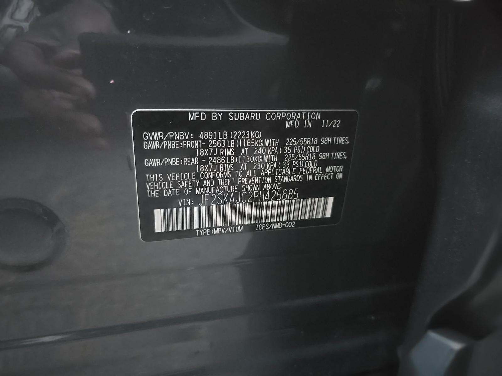 2023 Subaru Forester Sport AWD