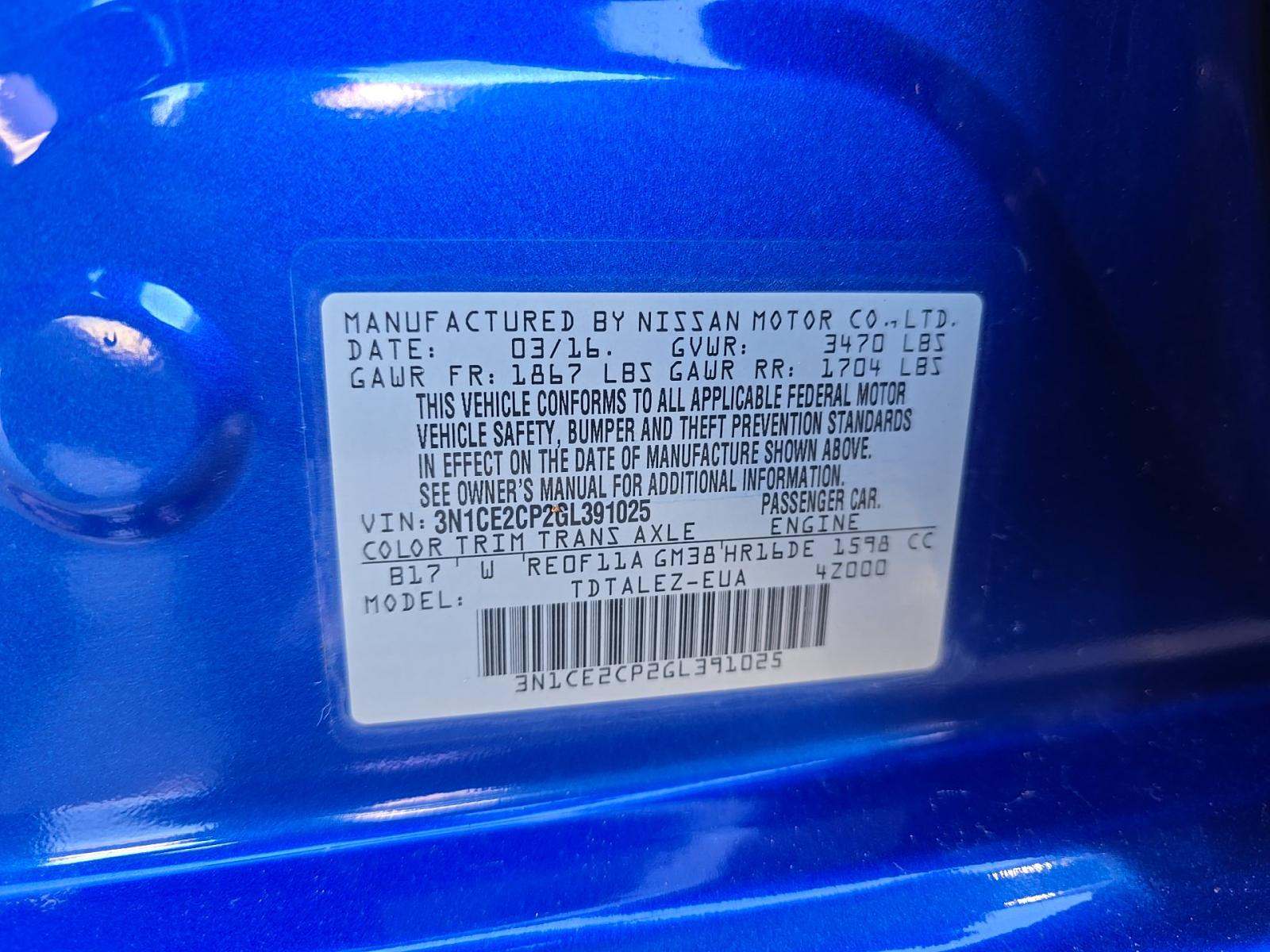 NISSAN VERSA NOTE - 5