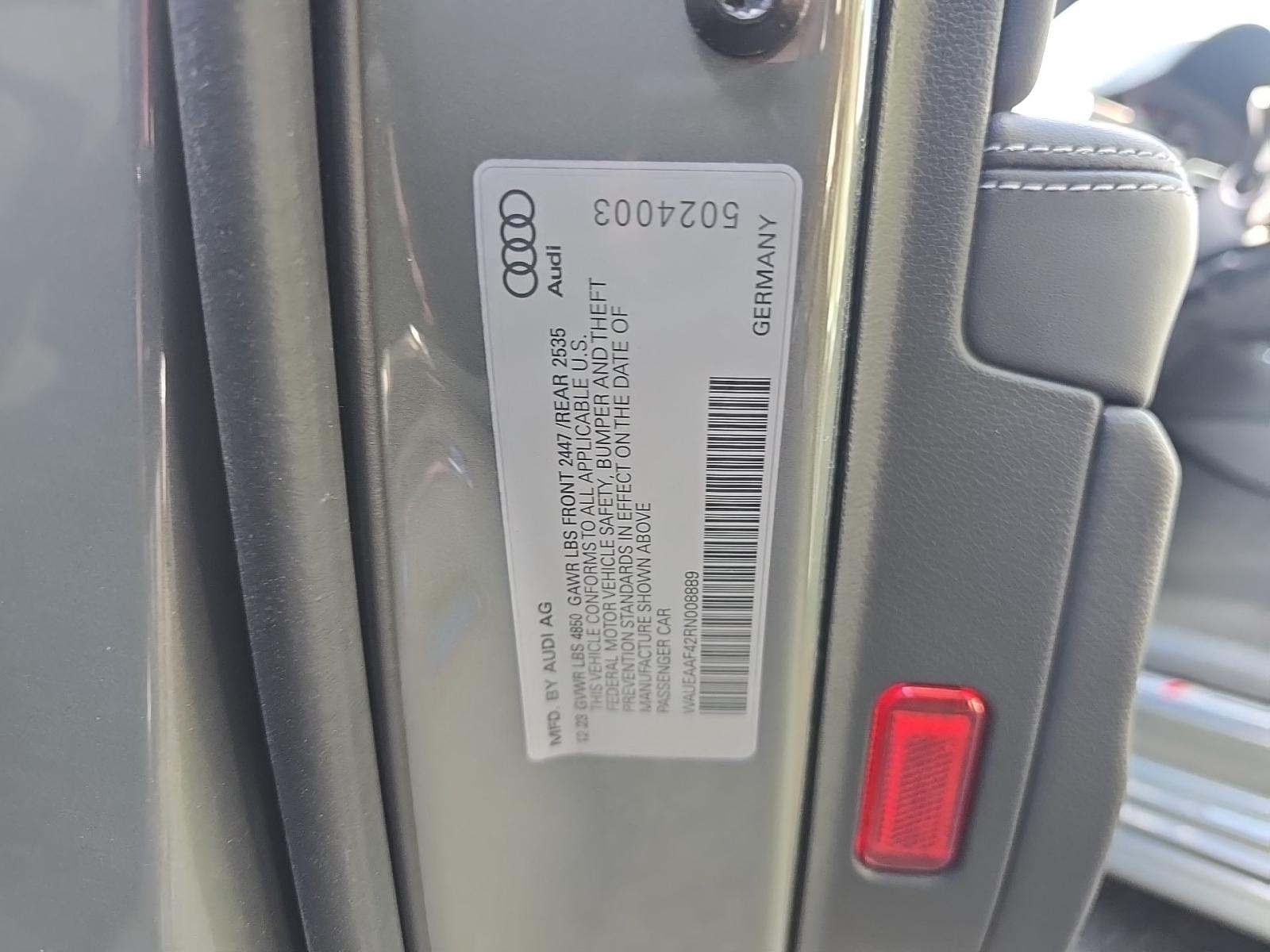 2024 Audi A4 S line Premium Plus AWD