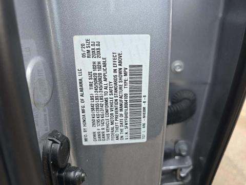 2020 Honda Pilot Elite AWD