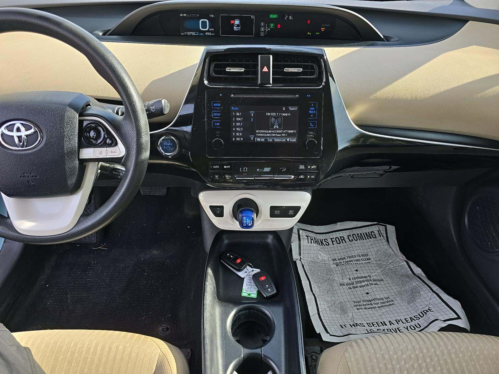 2018 Toyota Prius Two FWD