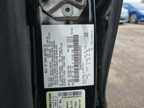 2017 Ford Fusion SE FWD