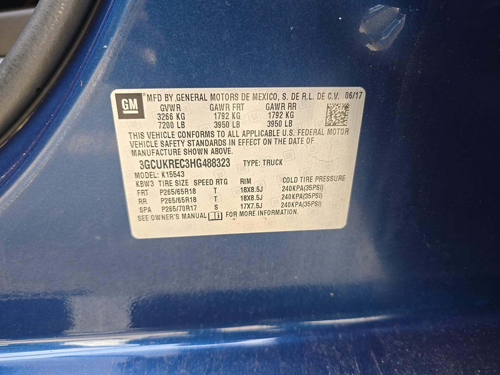 2017 Chevrolet Silverado 1500 LT Z71 AWD