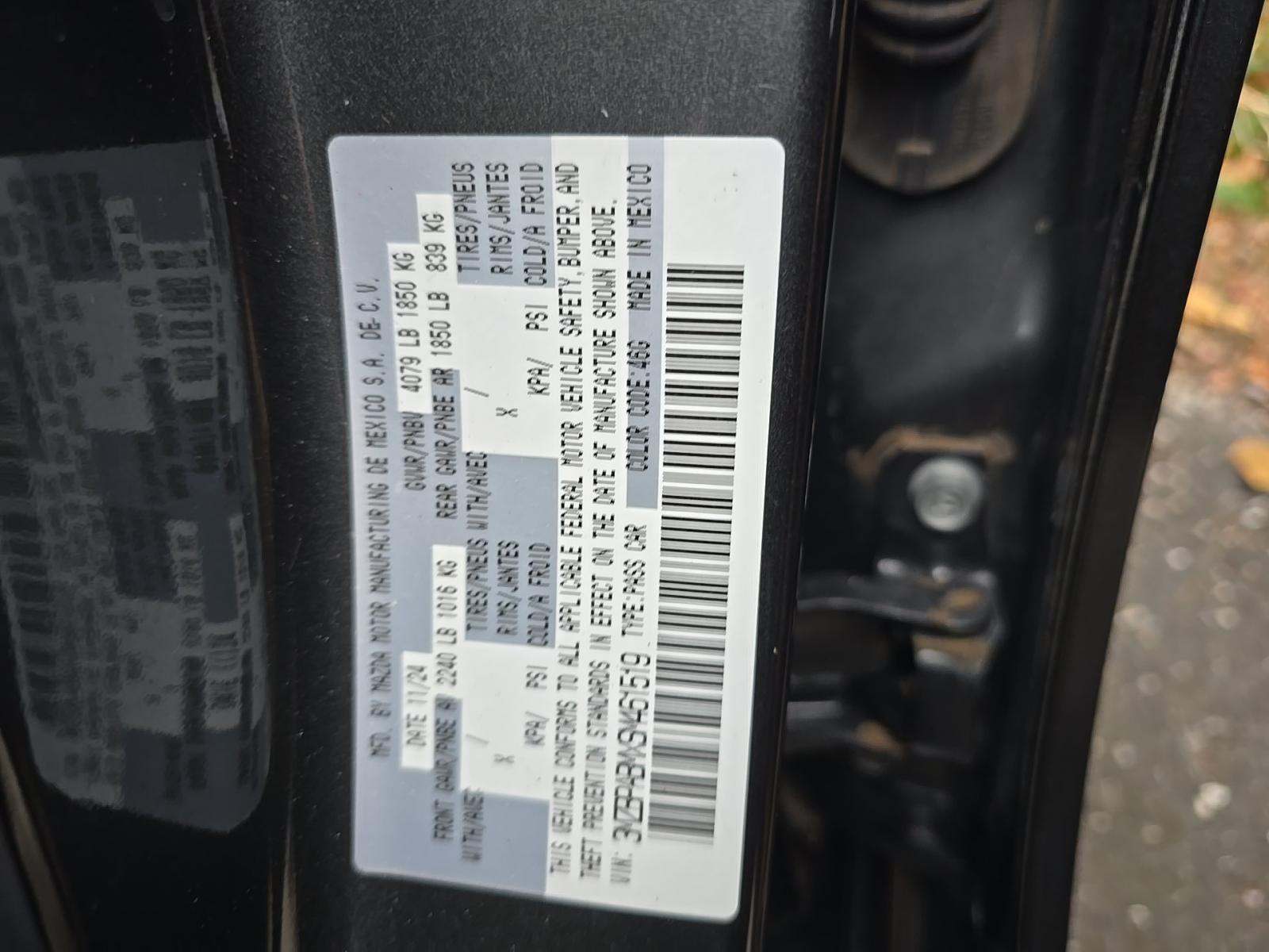 2025 MAZDA MAZDA3 2.5 S FWD