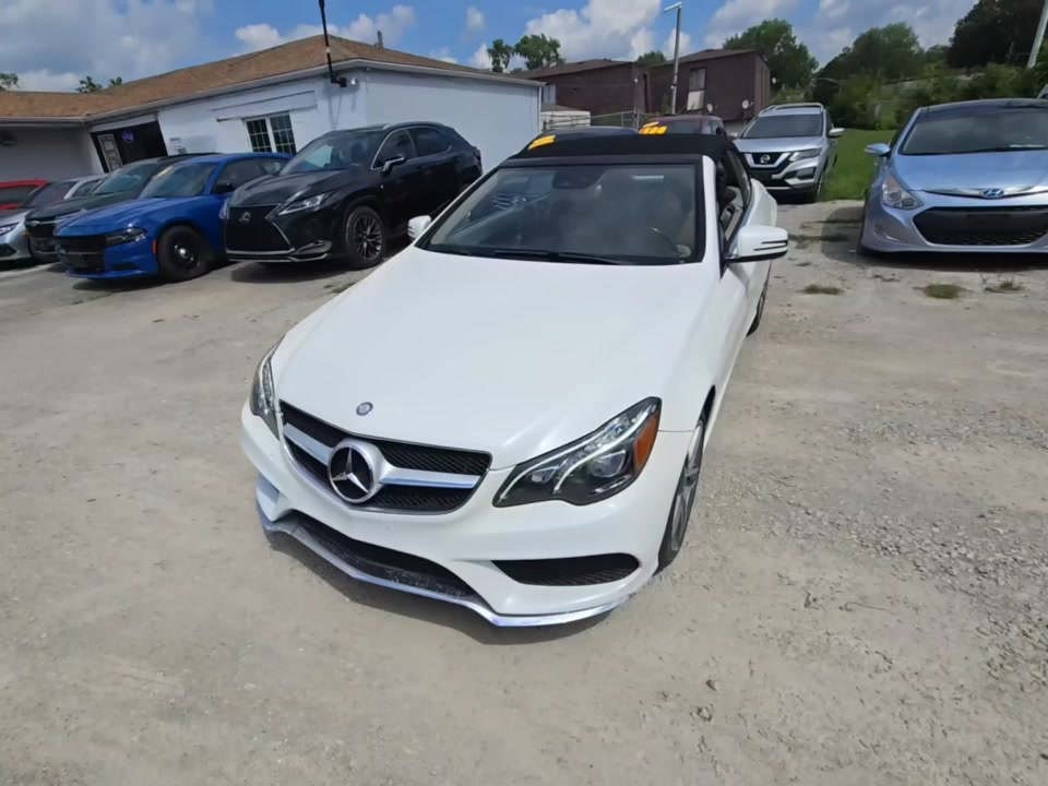 2014 Mercedes-Benz E 550 Convertible