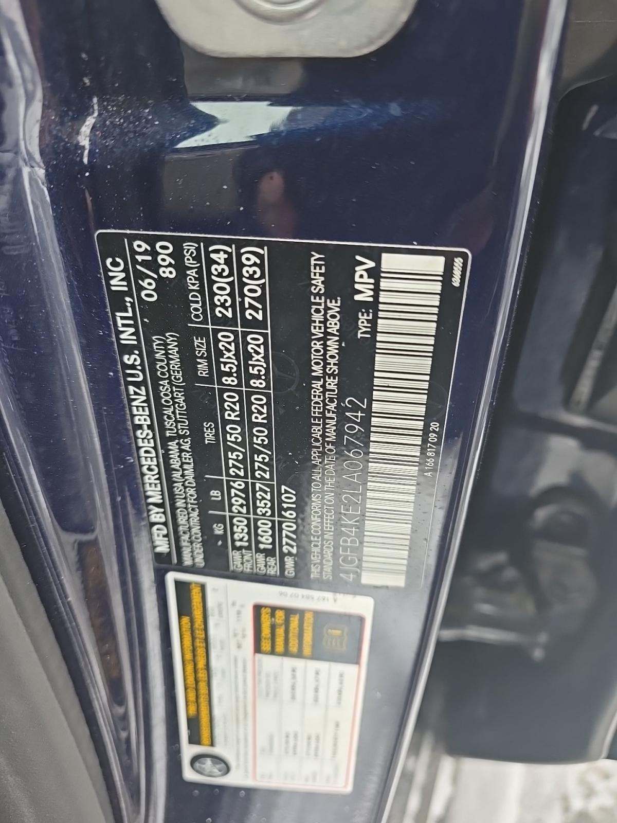 2020 Mercedes-Benz GLE GLE 350 AWD