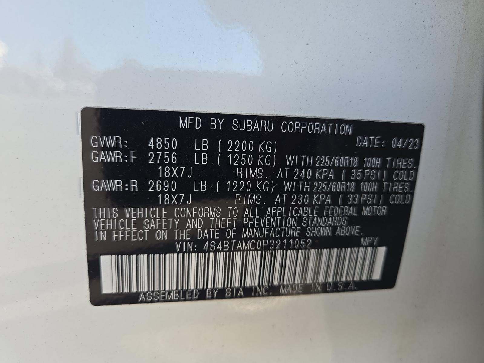 2023 Subaru Outback Limited AWD