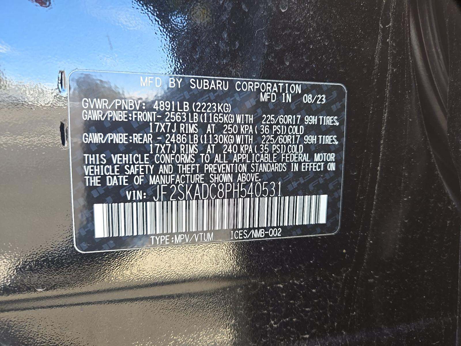 2023 Subaru Forester Premium AWD