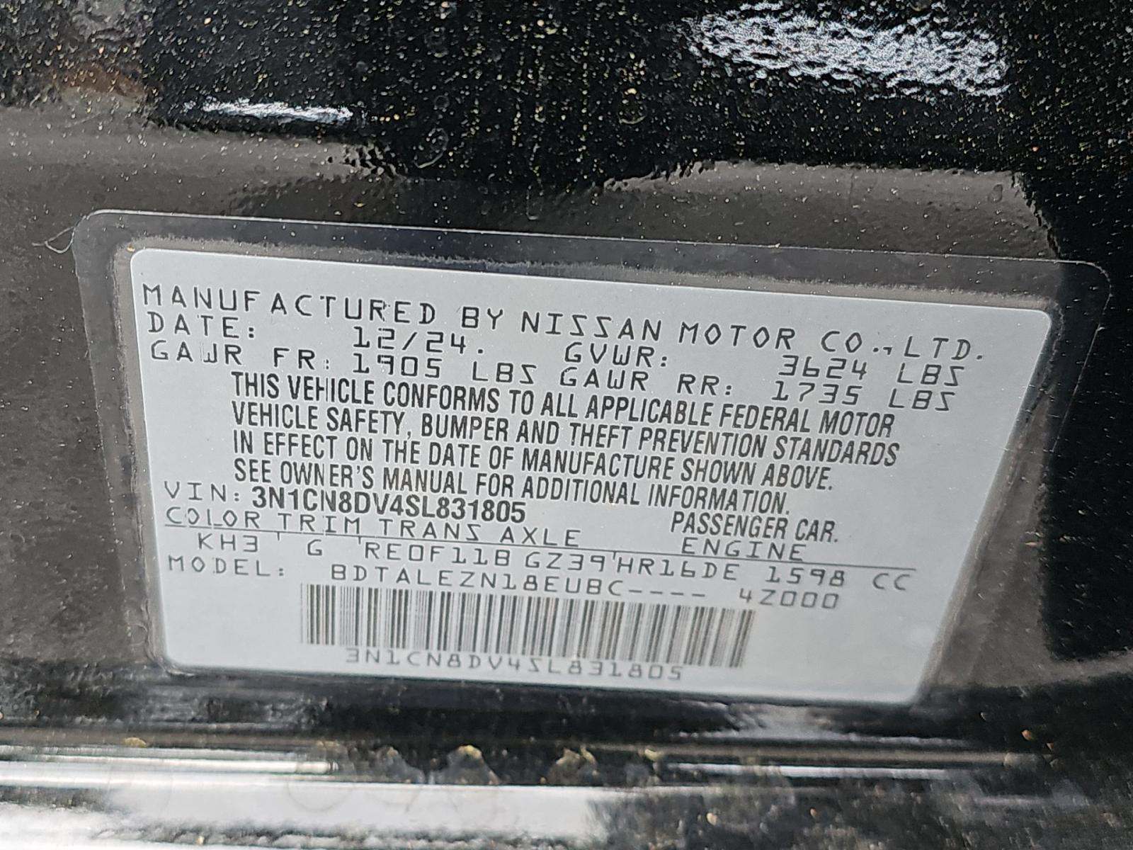NISSAN VERSA - 5