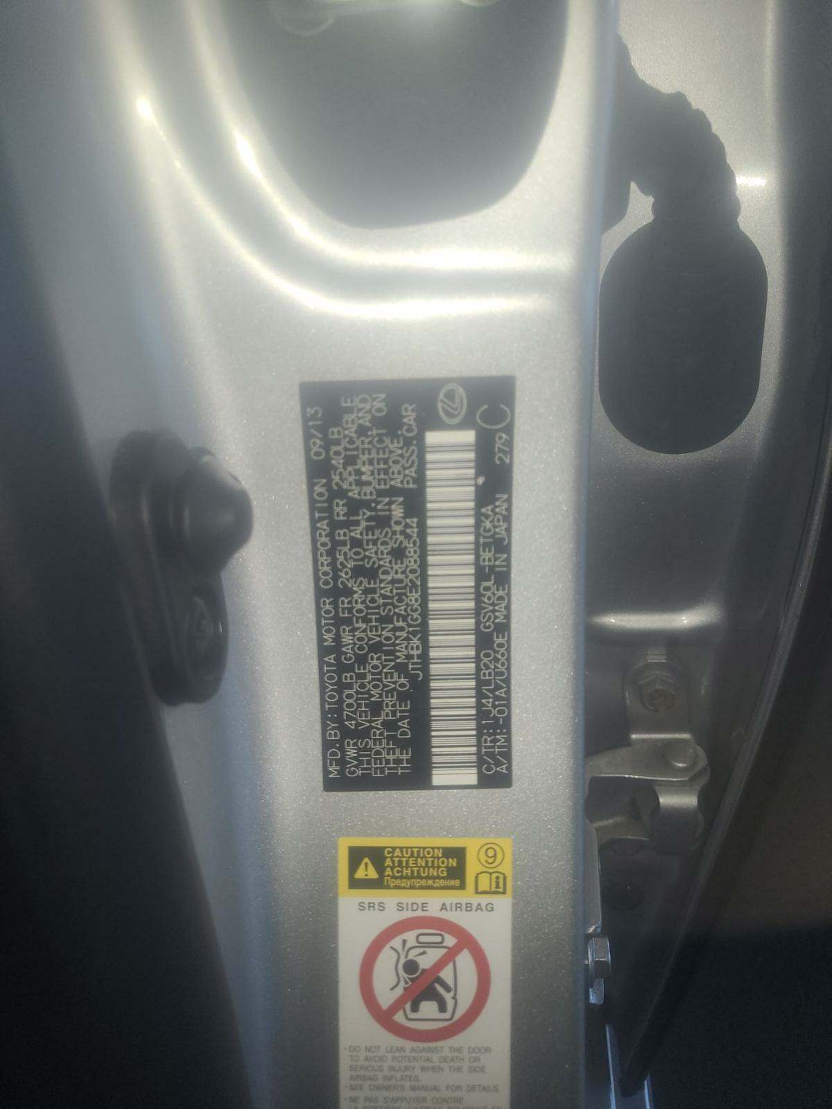 2014 Lexus ES ES 350 FWD