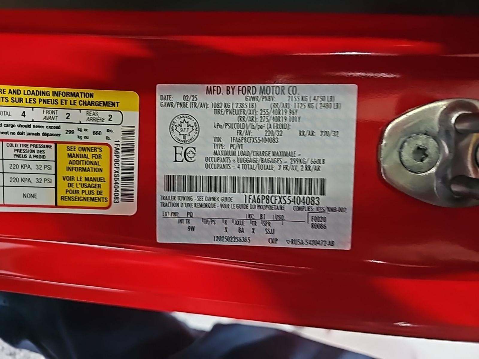 2025 Ford Mustang GT Premium RWD