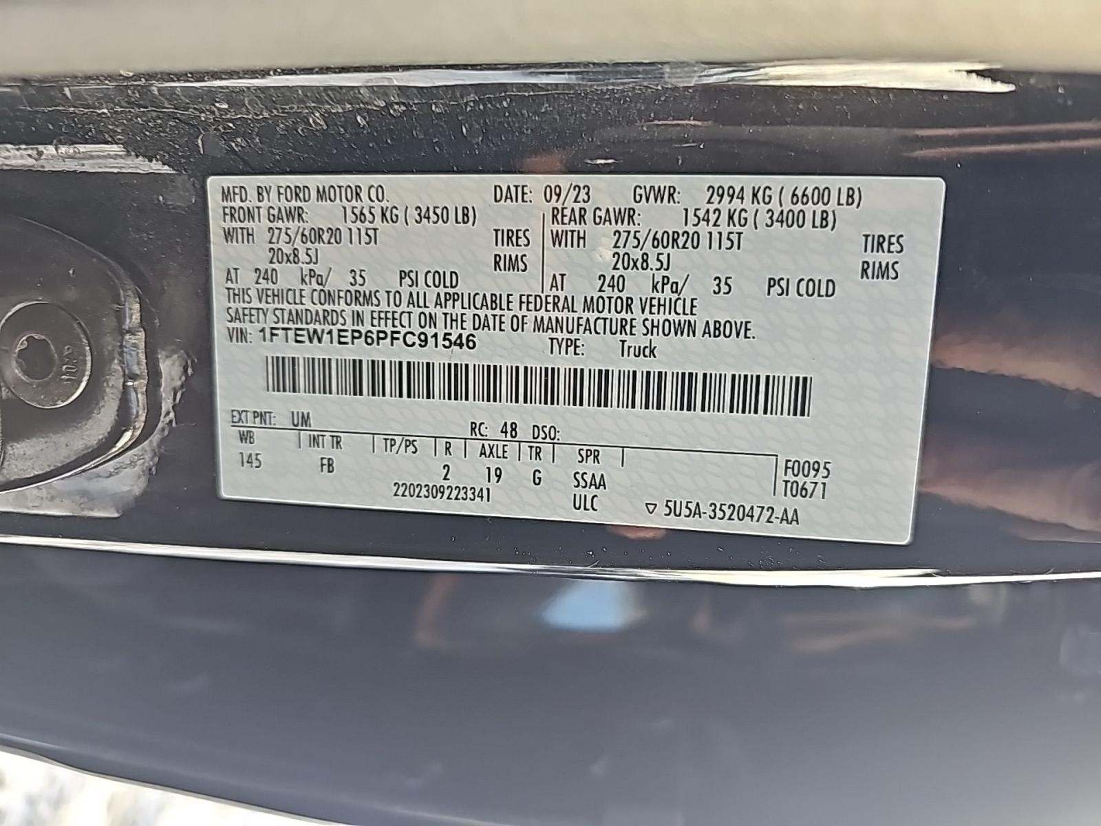 2023 Ford F-150 XLT AWD