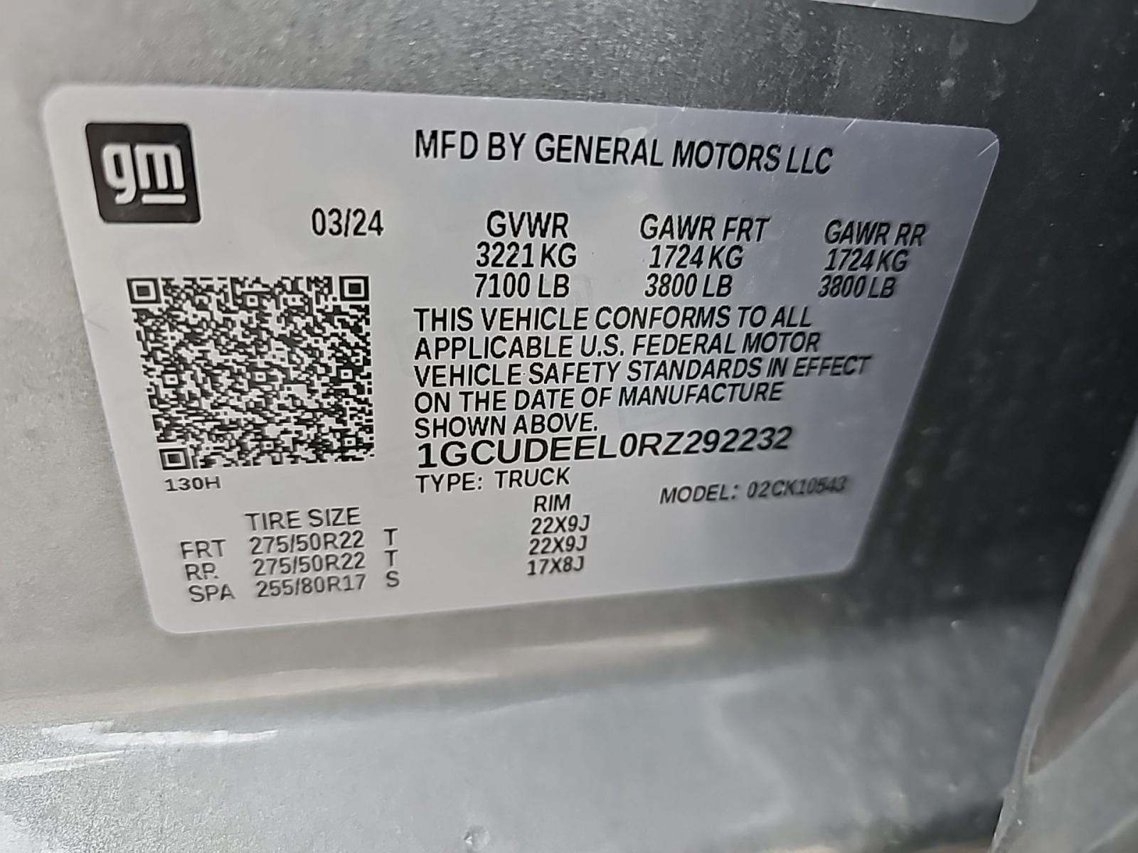 2024 Chevrolet Silverado 1500 RST AWD