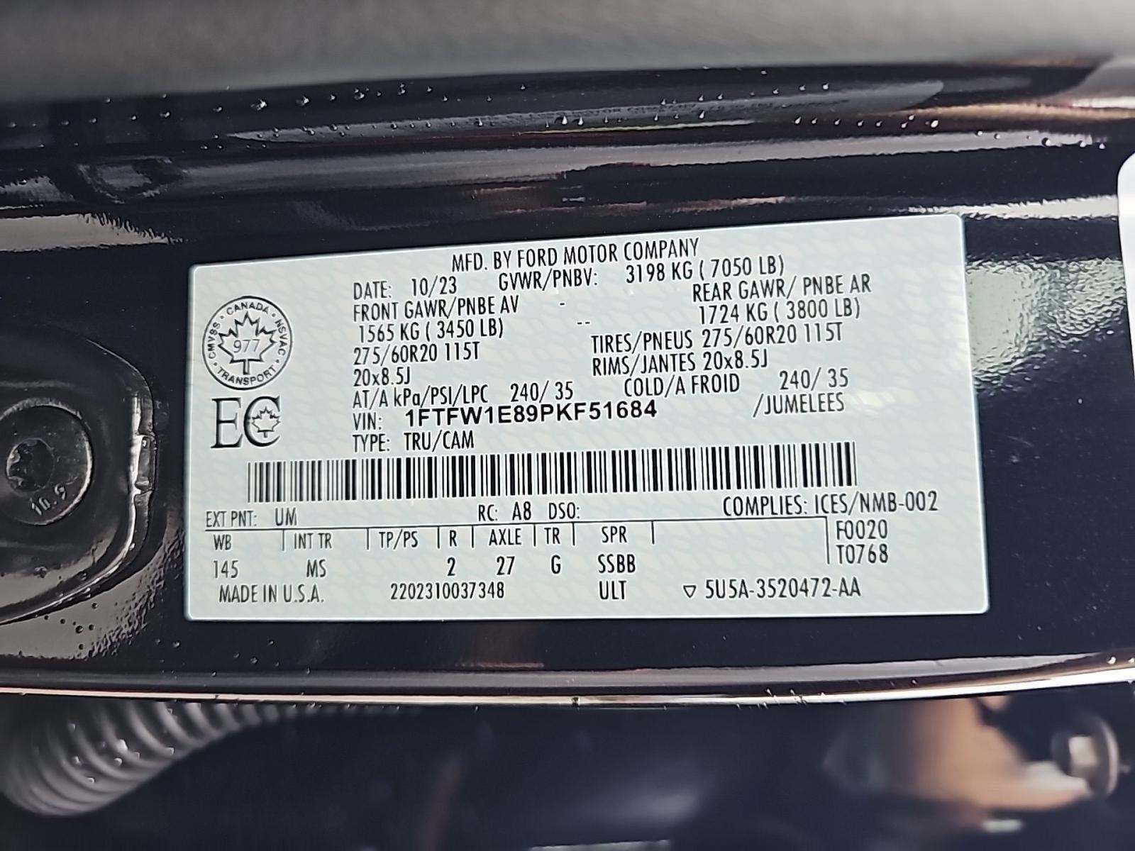 2023 Ford F-150 XLT AWD