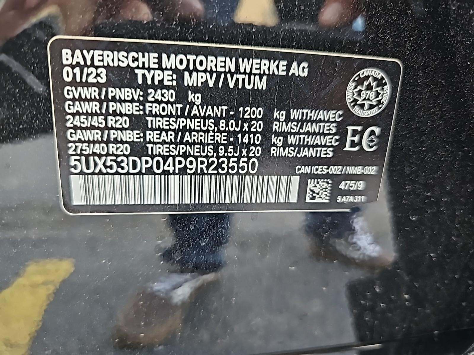 2023 BMW X3 xDrive30i AWD