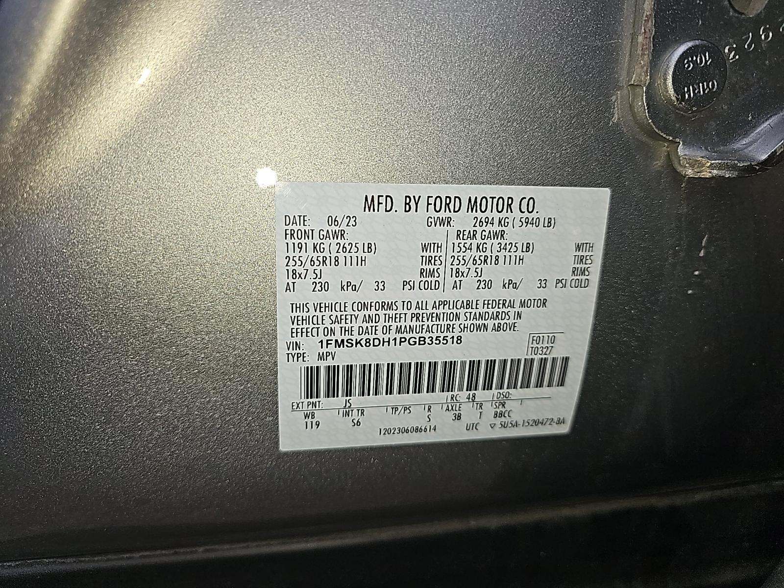 2023 Ford Explorer XLT AWD