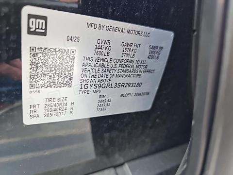 2025 Cadillac Escalade Sport Platinum AWD