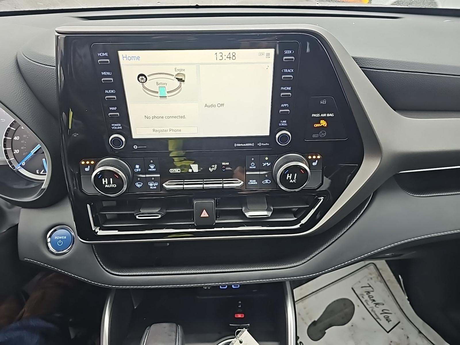 2022 Toyota Highlander Hybrid XLE AWD