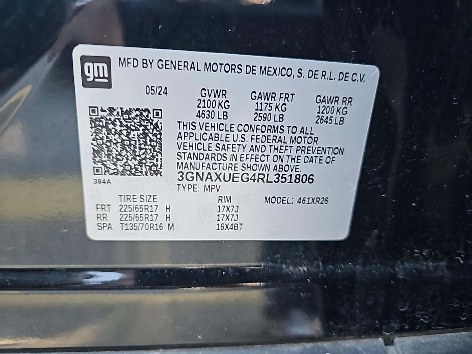 2024 Chevrolet Equinox LT AWD