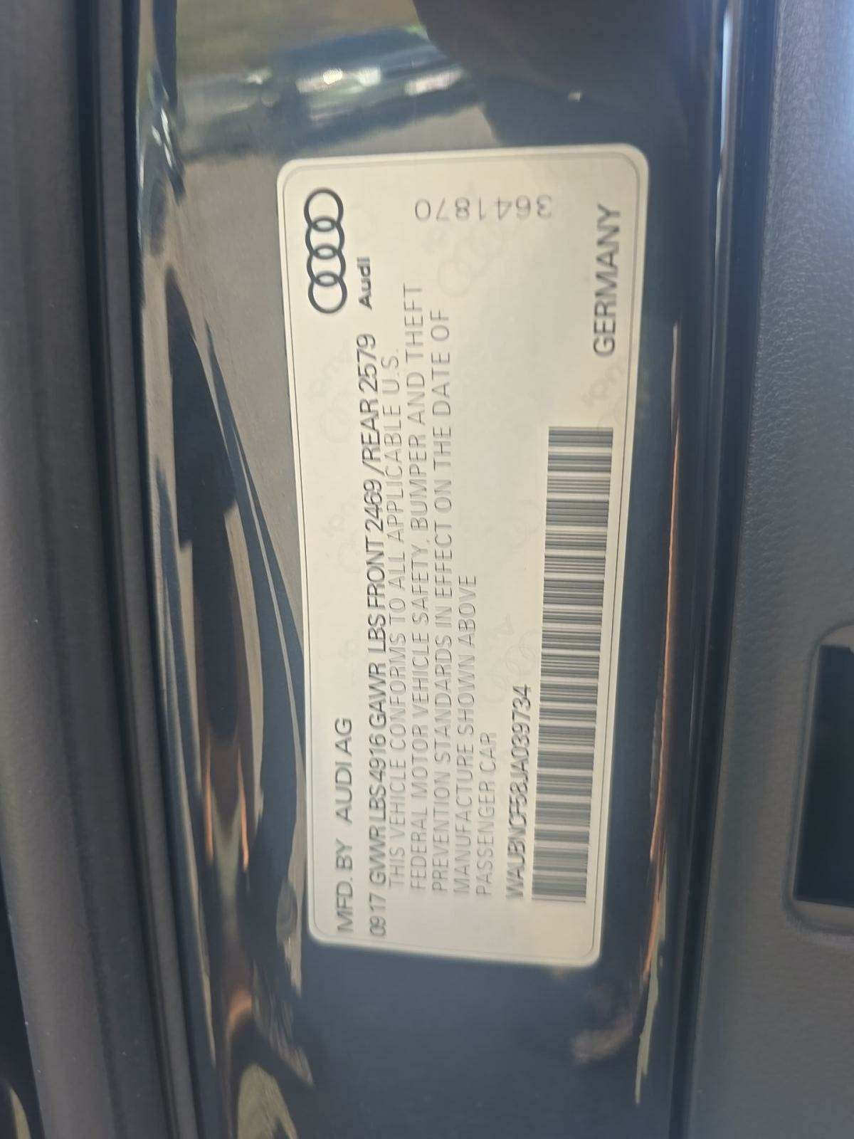 2018 Audi A5 Premium Plus AWD