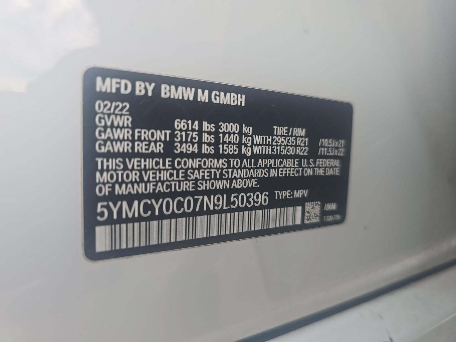 2022 BMW X6 M Base AWD