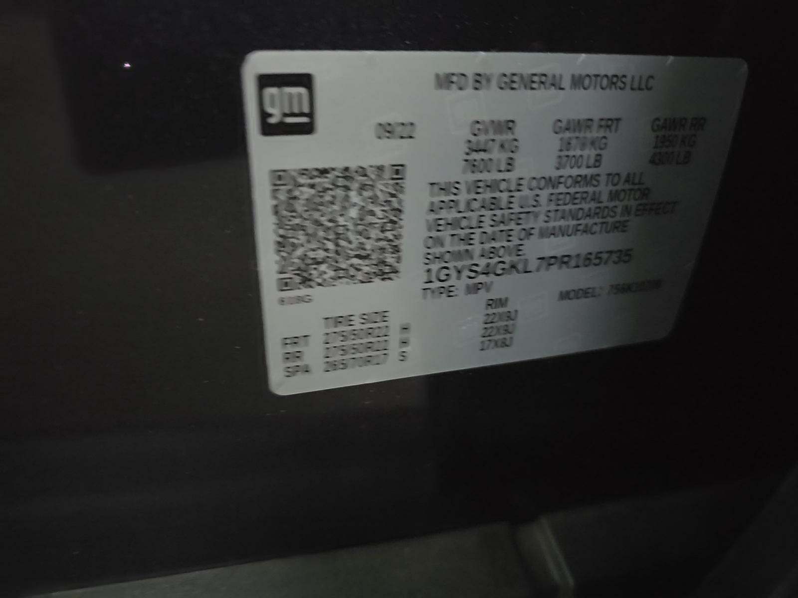 2023 Cadillac Escalade Sport Platinum AWD