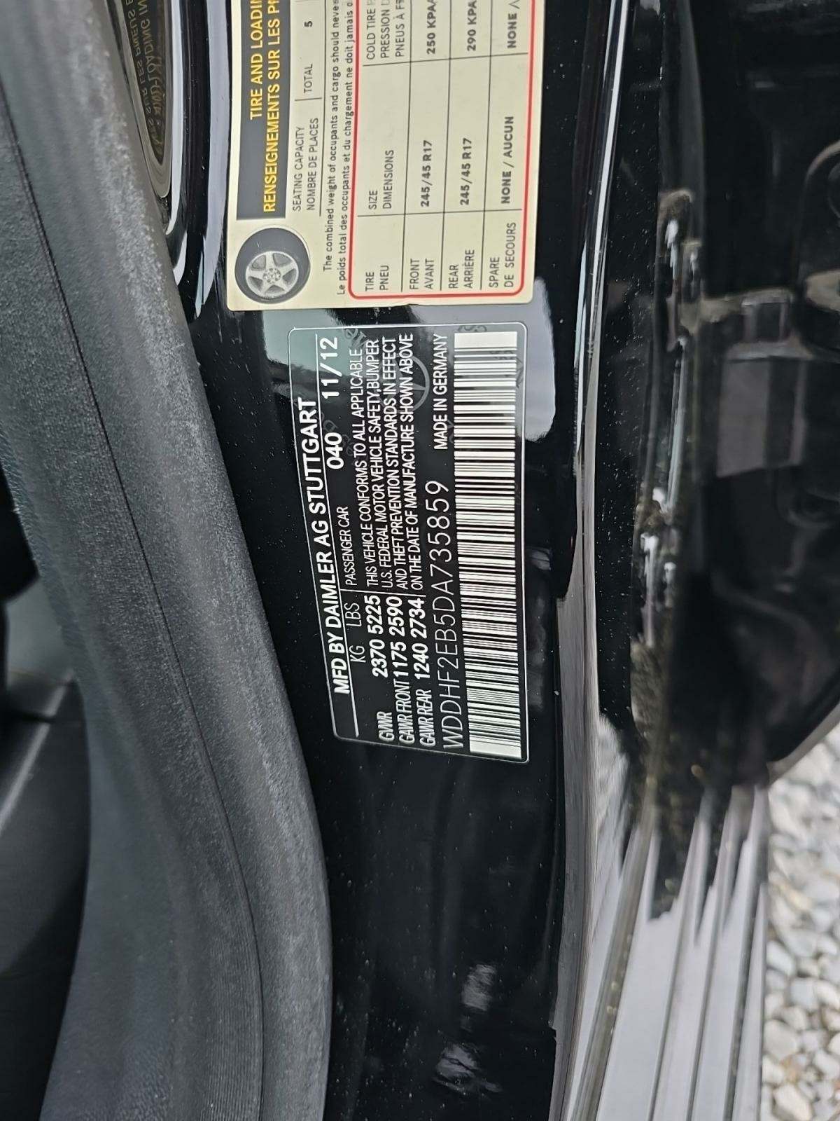 2013 Mercedes-Benz E-Class E 350 BlueTEC RWD