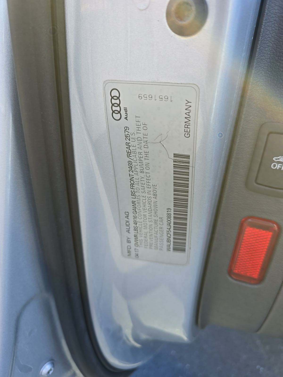 2018 Audi A5 Premium Plus AWD