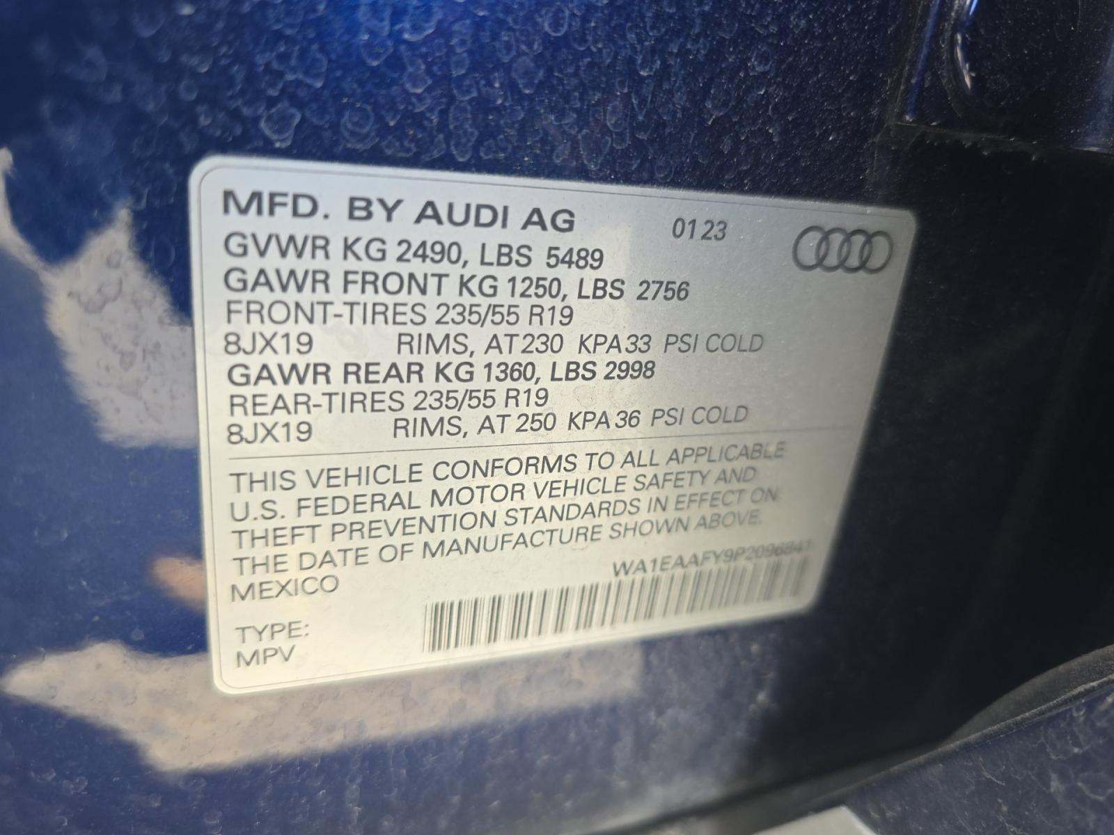 2023 Audi Q5 S line Premium Plus AWD