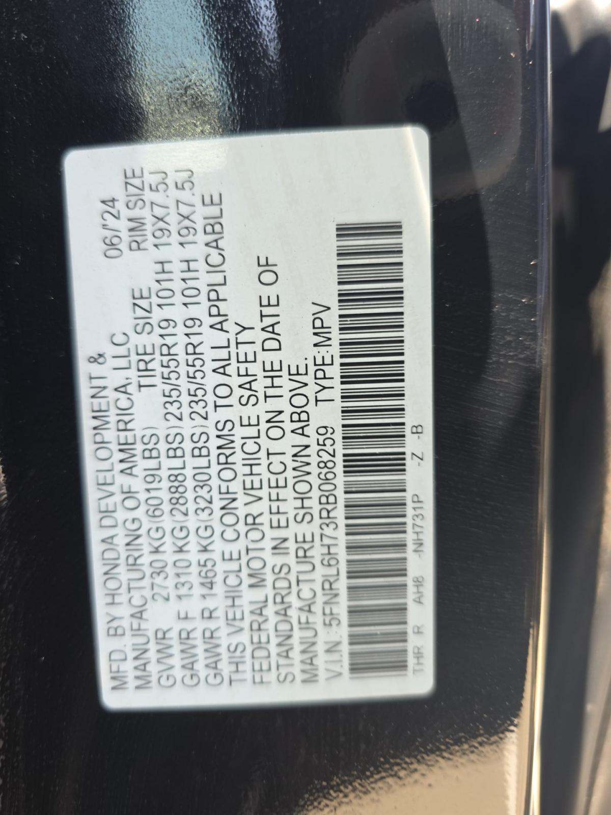 2024 Honda Odyssey Sport FWD