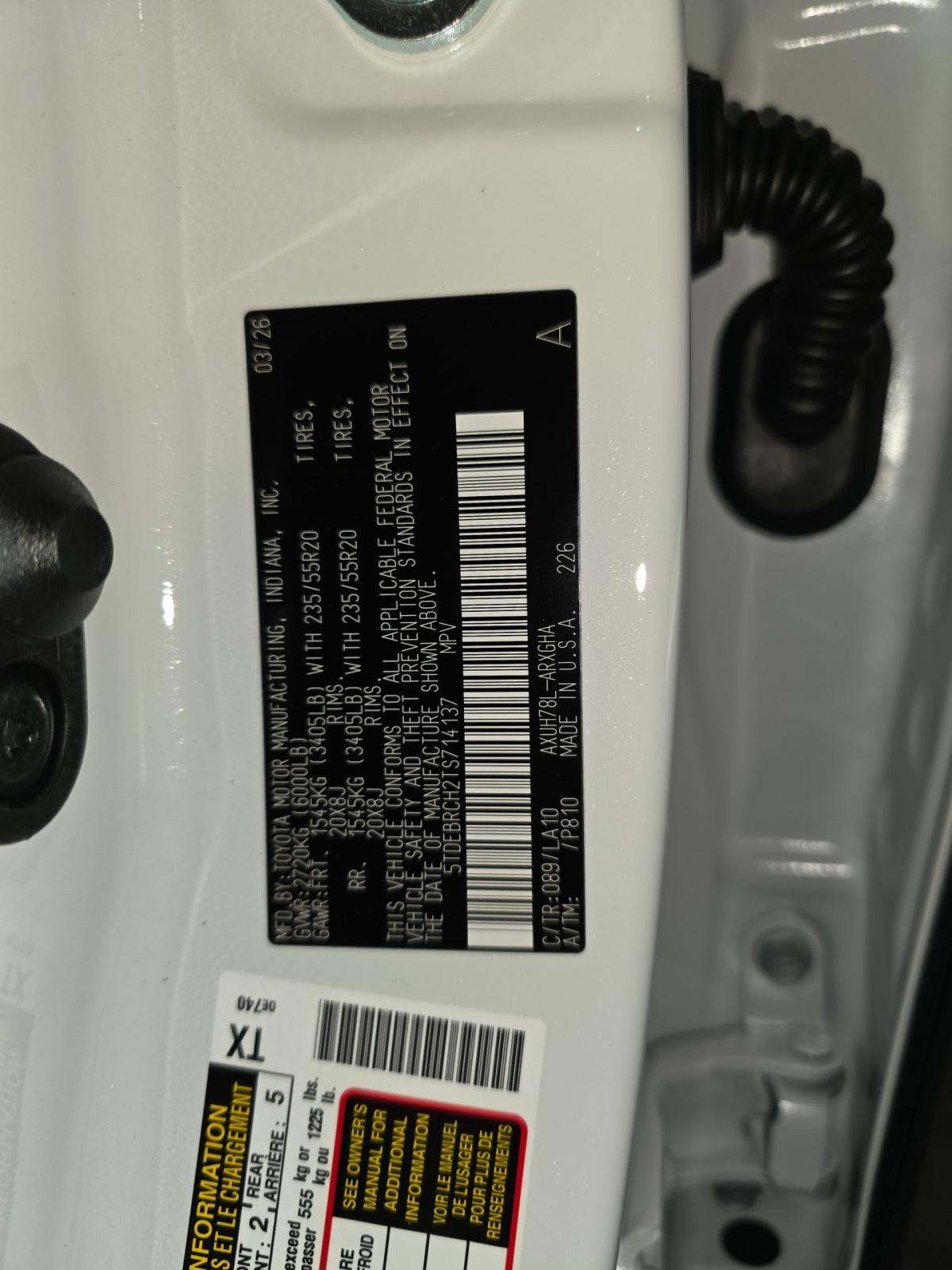 TOYOTA HIGHLANDER - 1