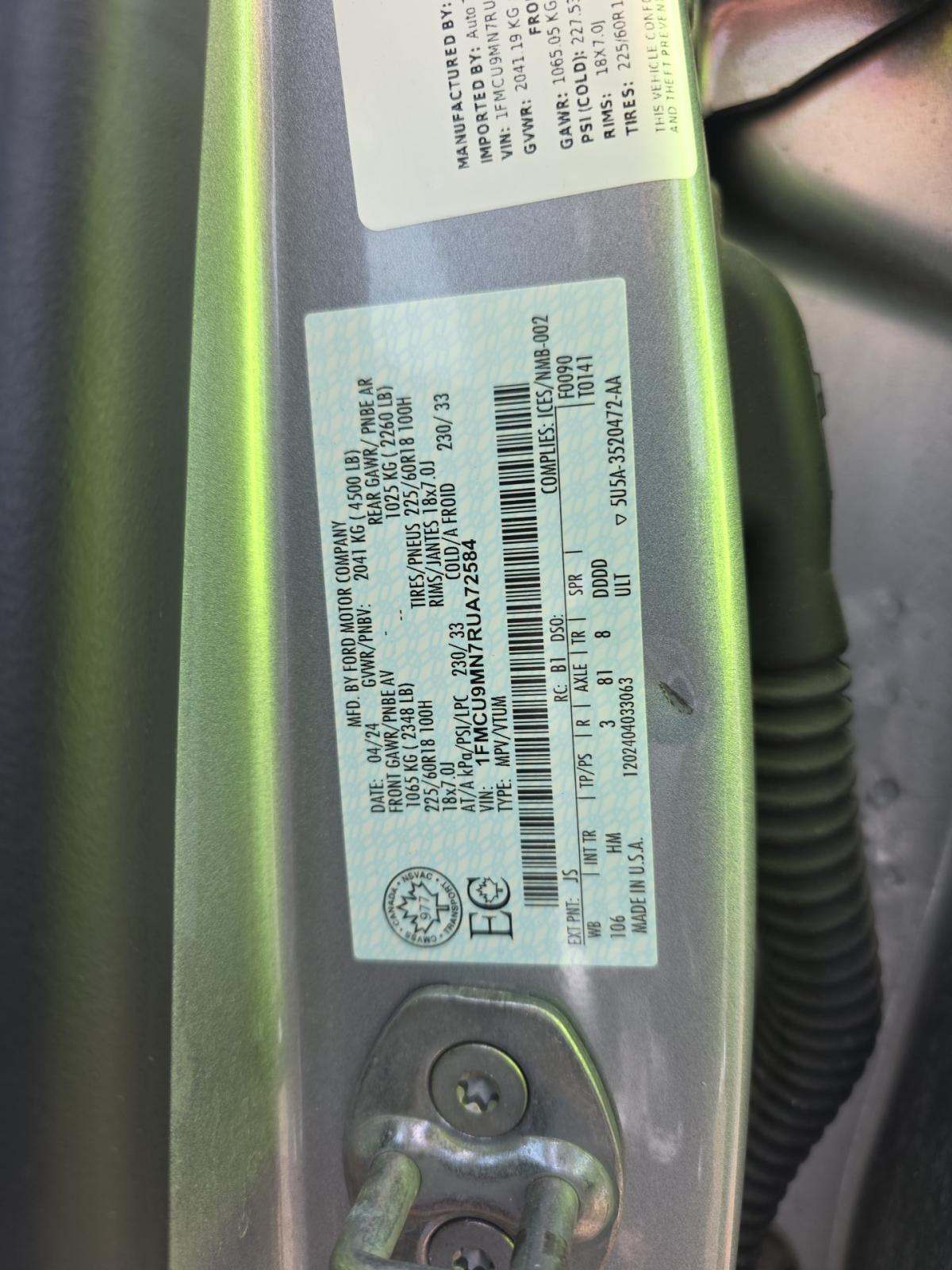 2024 Ford Escape ST-Line AWD