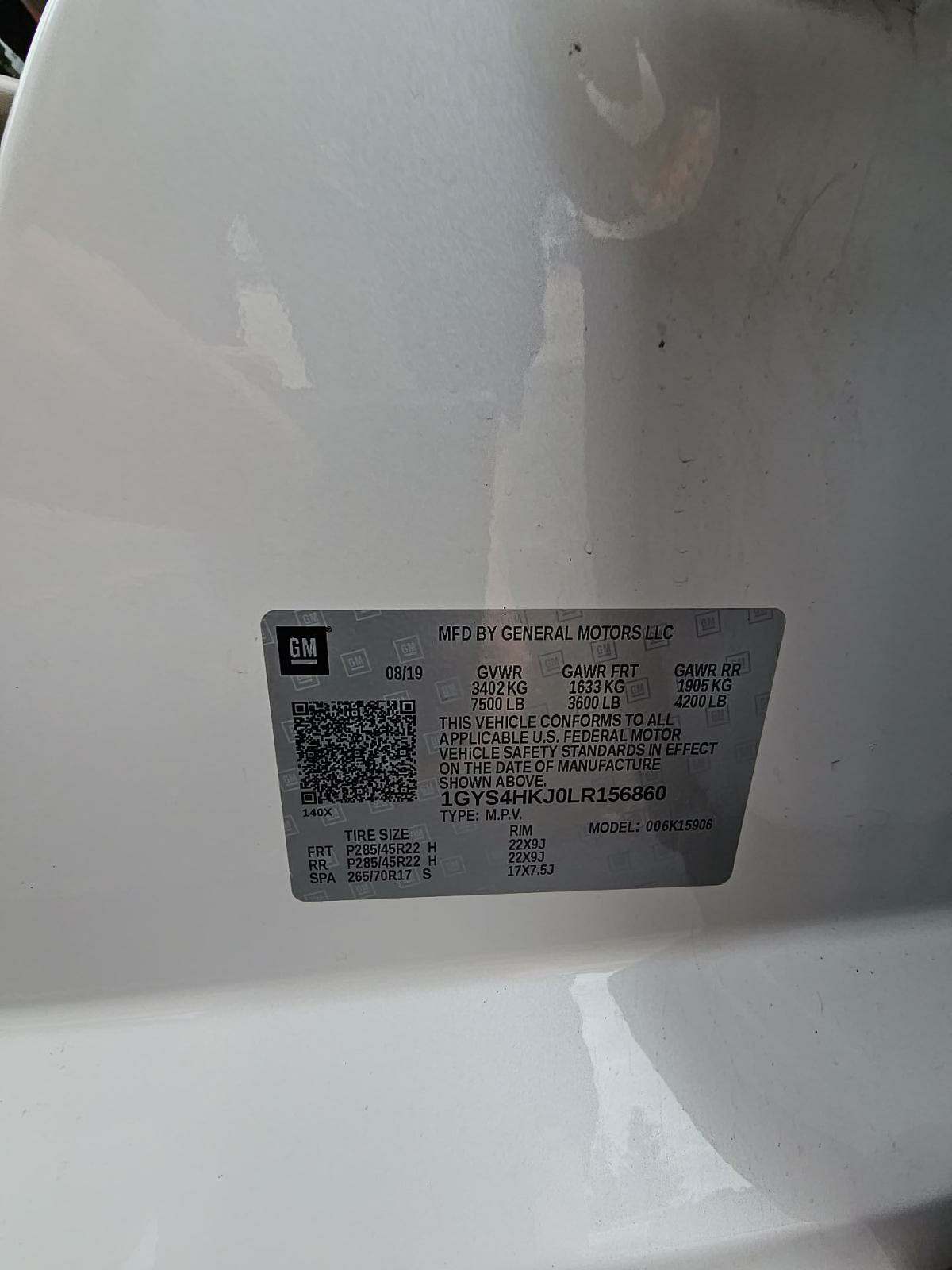 2020 Cadillac Escalade ESV Luxury AWD