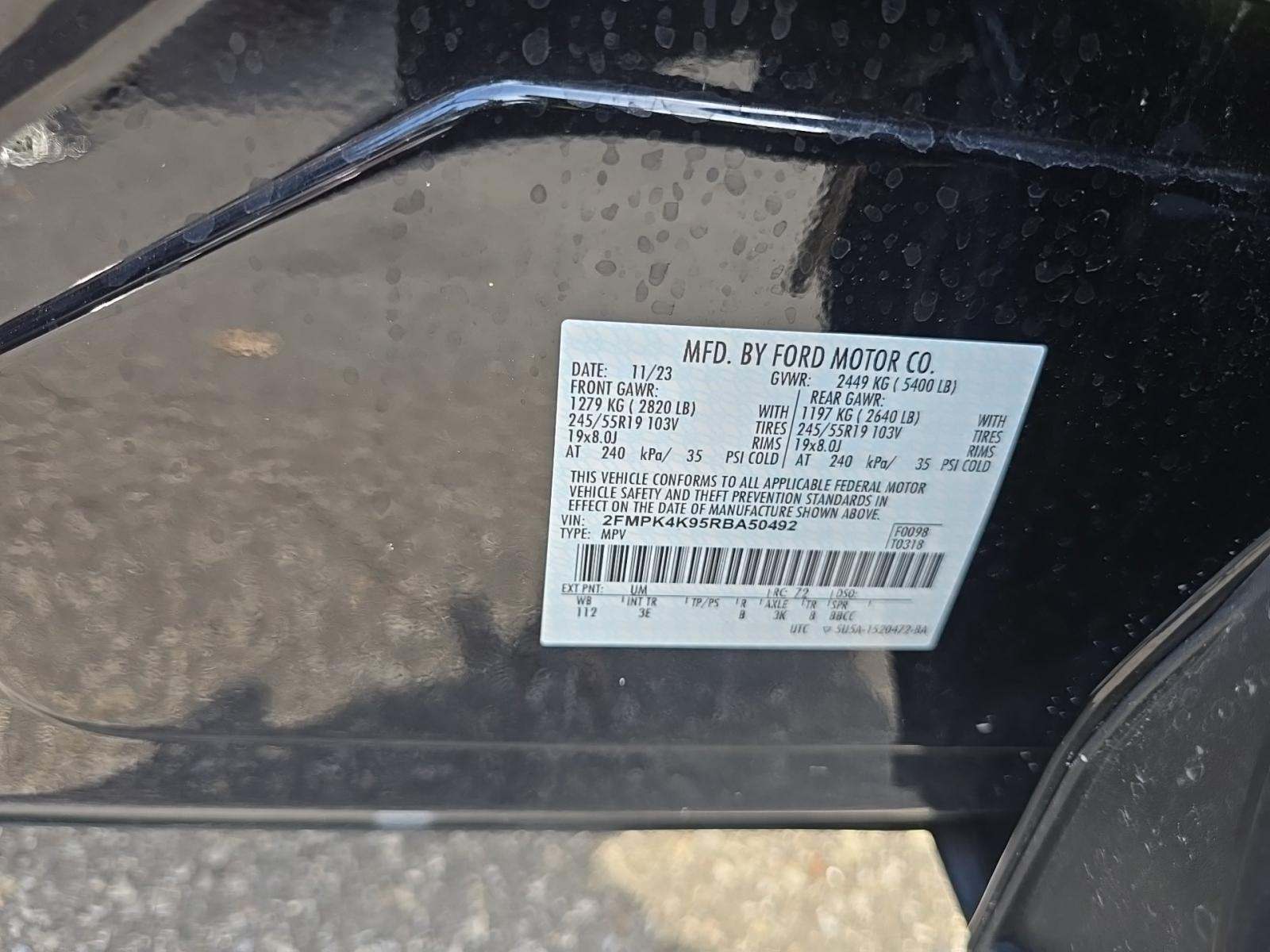 2024 Ford Edge Titanium AWD