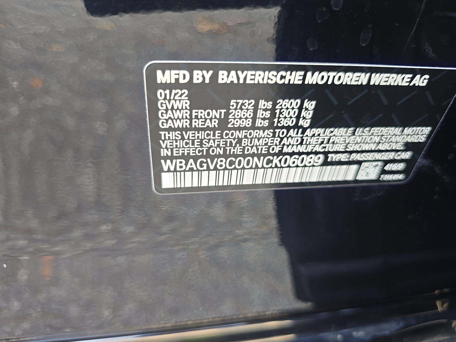 2022 BMW 8 Series M850i xDrive AWD