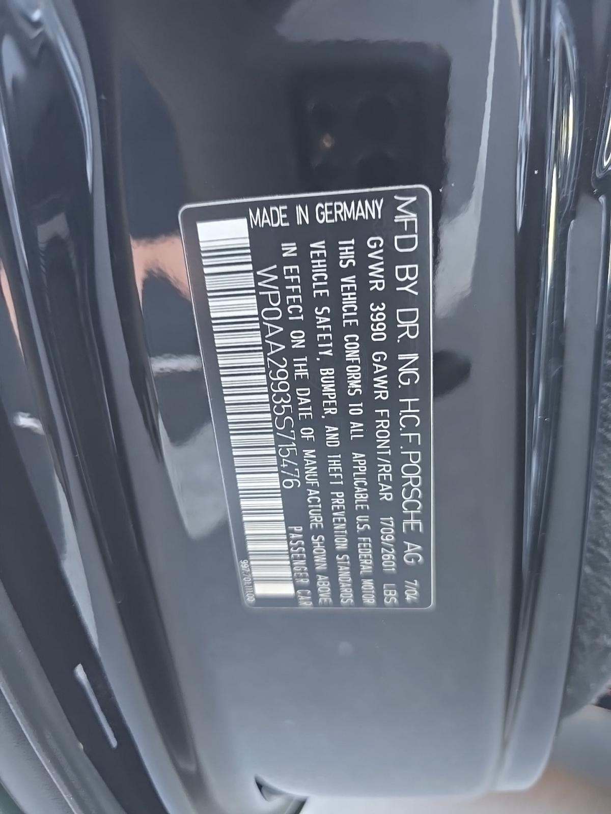 2005 Porsche 911 Carrera RWD