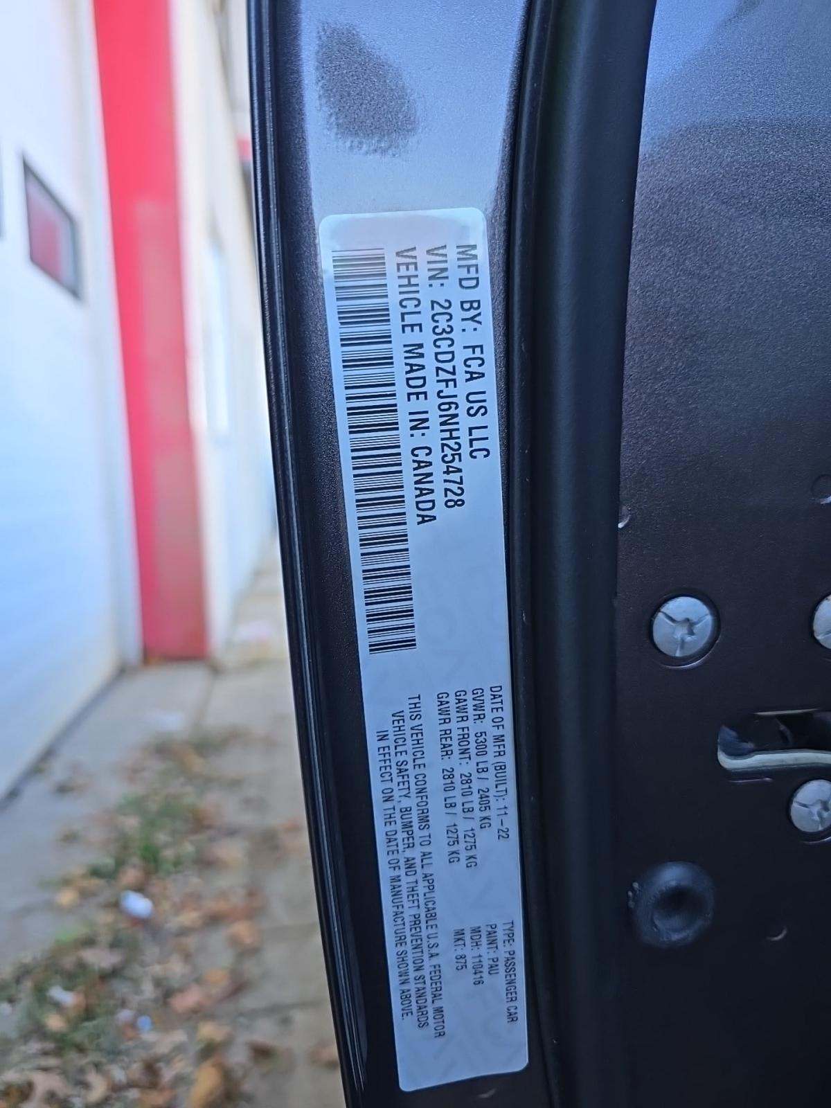 2022 Dodge Challenger R/T Scat Pack RWD