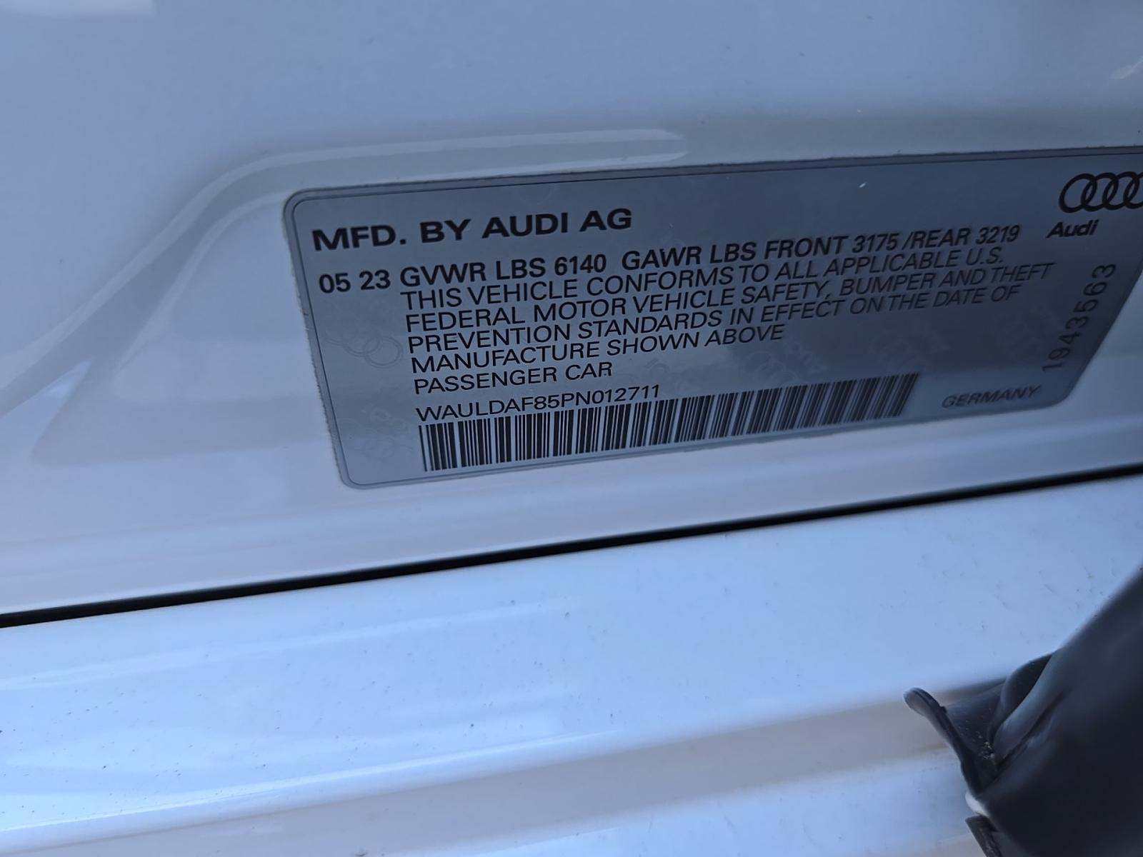 2023 Audi A8 Base AWD