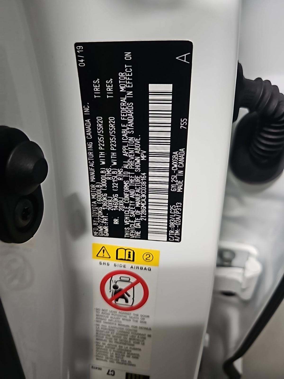 2019 Lexus RX RX 450h F SPORT AWD