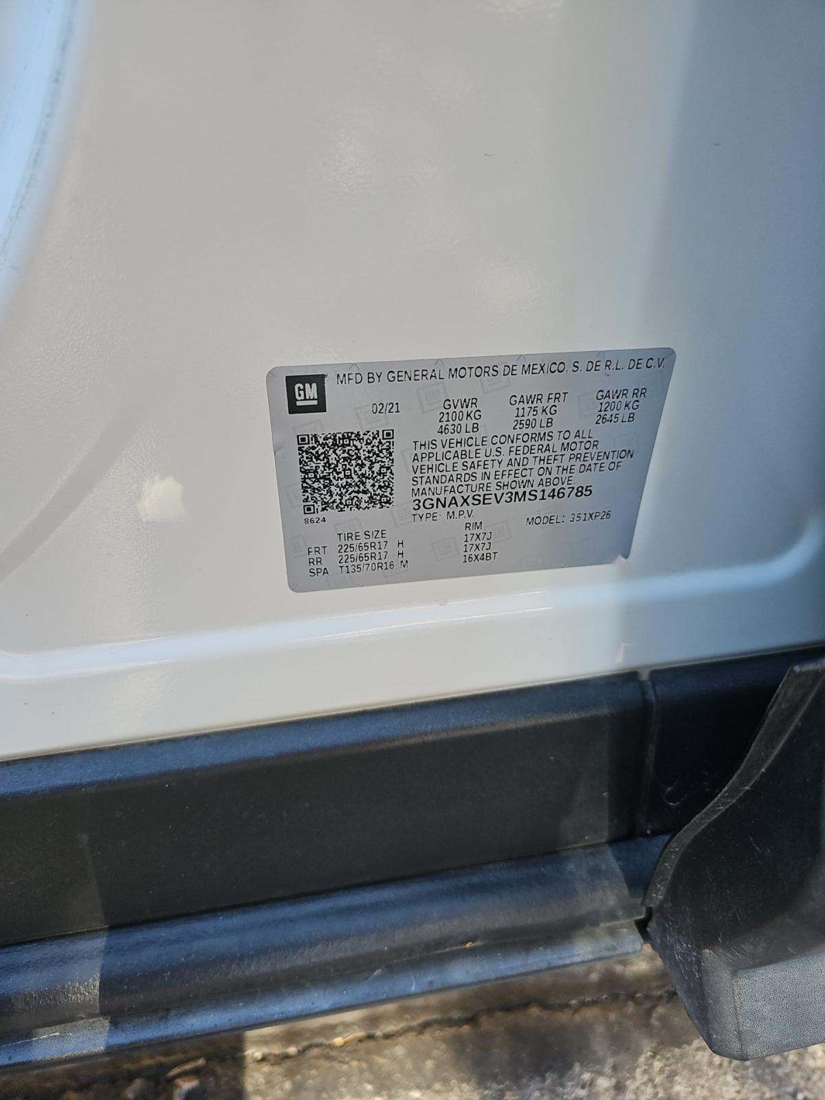 2021 Chevrolet Equinox LS AWD