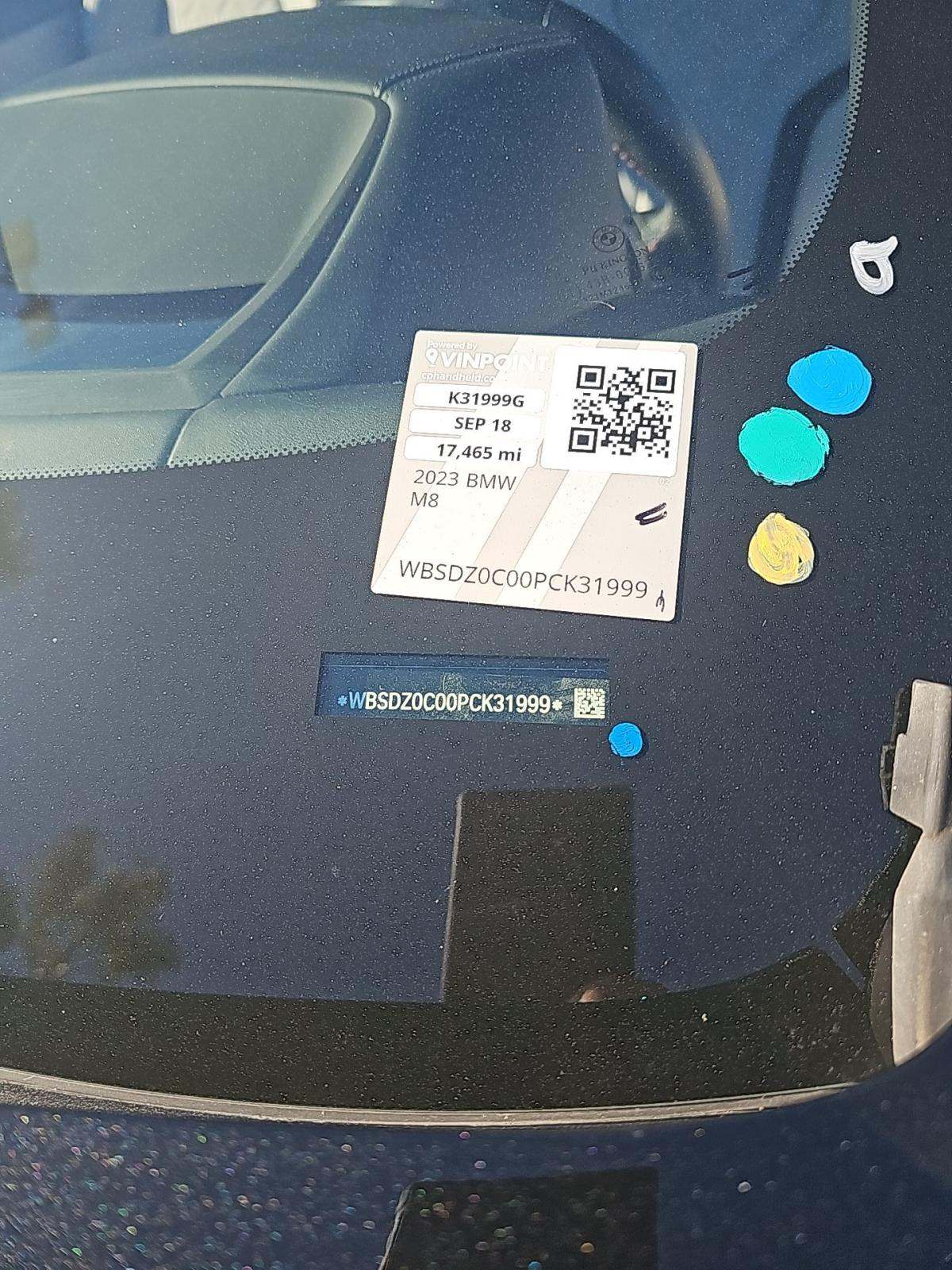 2023 BMW M8 Competition AWD