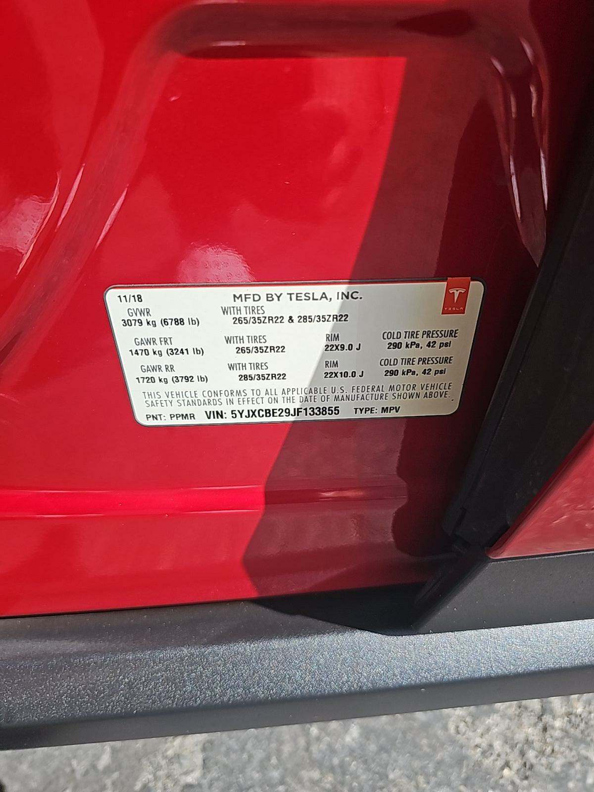 2018 Tesla Model X 100D AWD