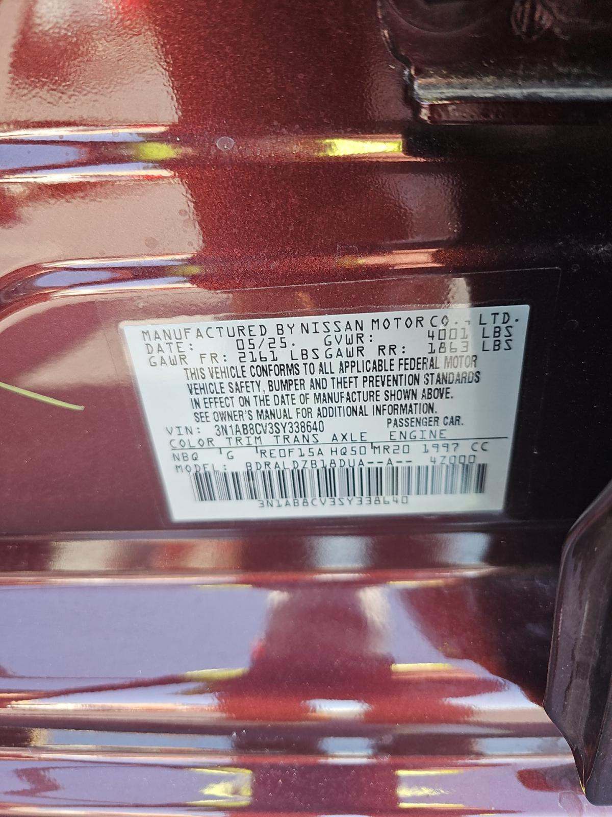 NISSAN SENTRA - 1