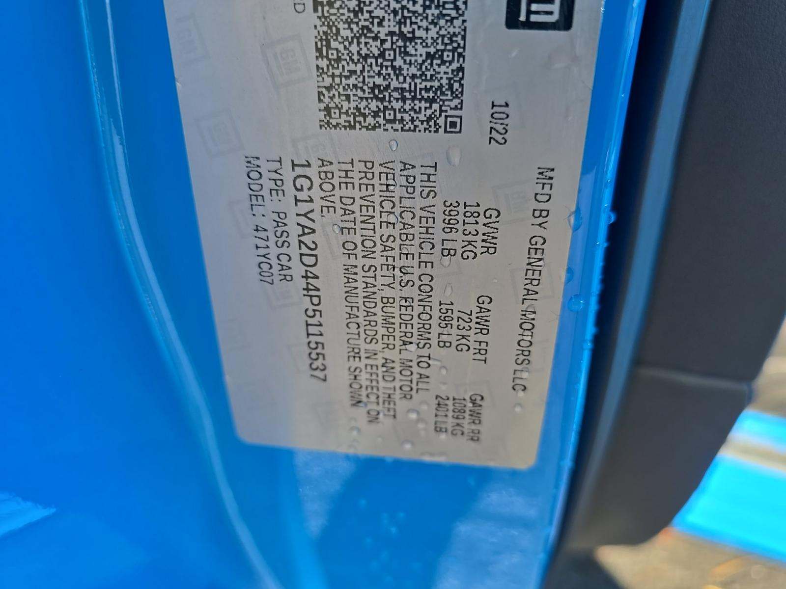 2023 Chevrolet Corvette Stingray RWD