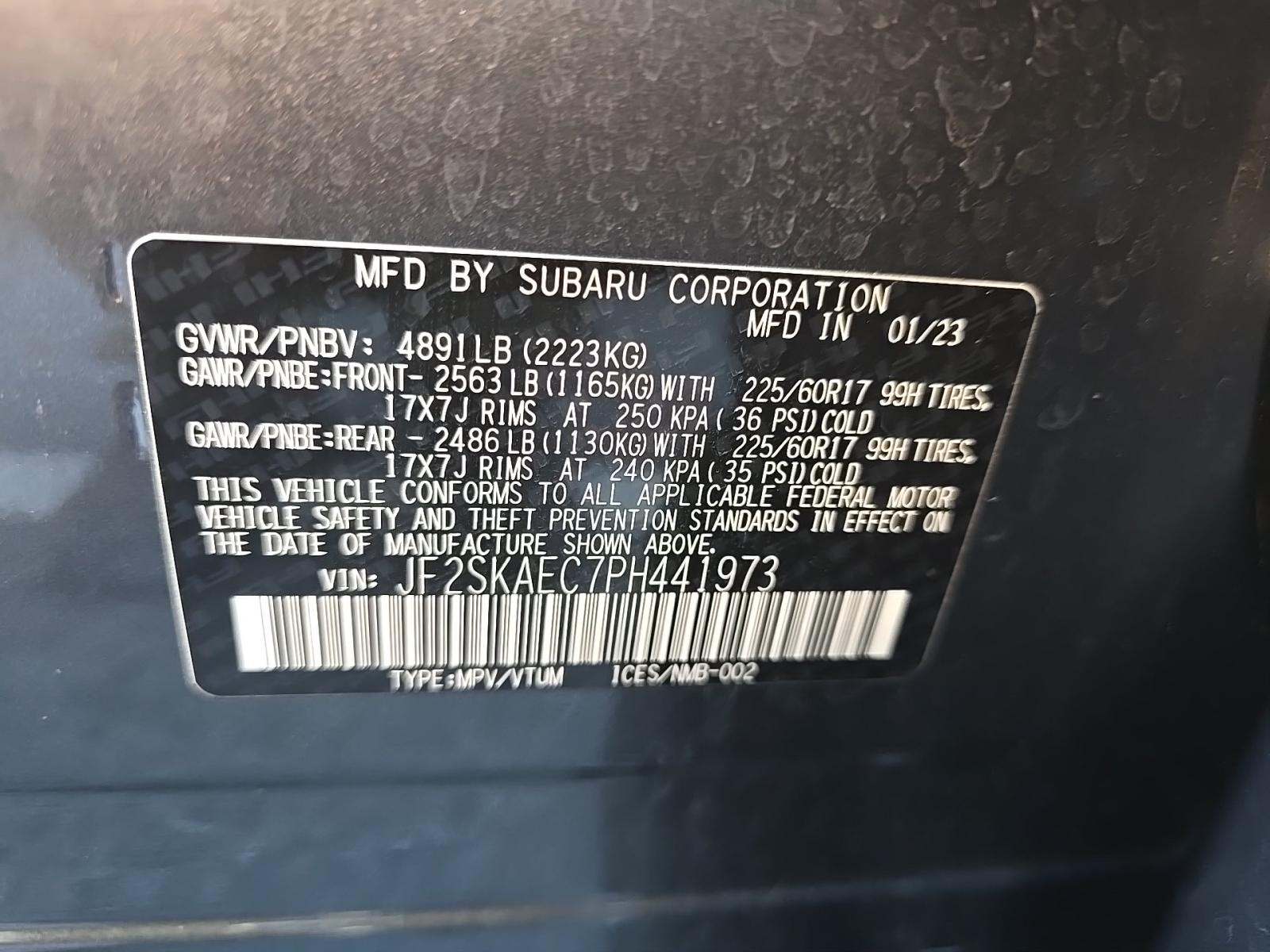 2023 Subaru Forester Premium AWD