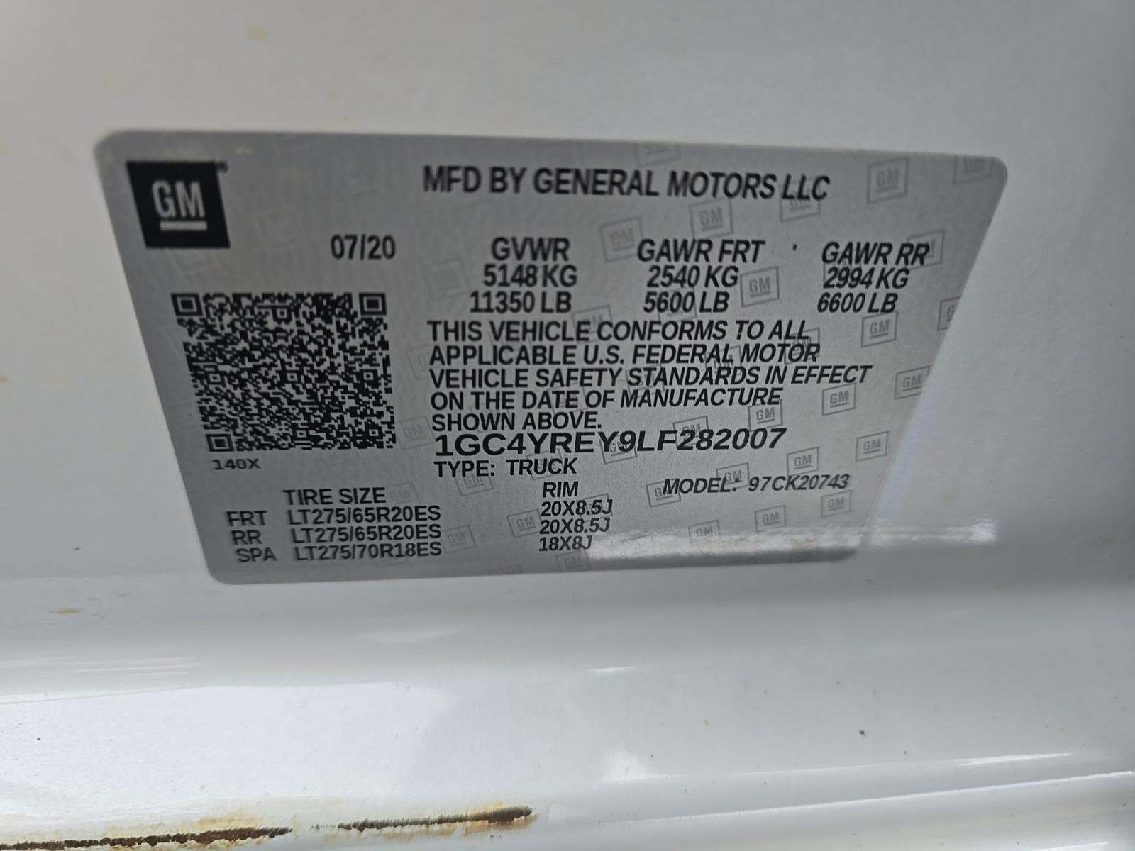 2020 Chevrolet Silverado 2500HD High Country AWD