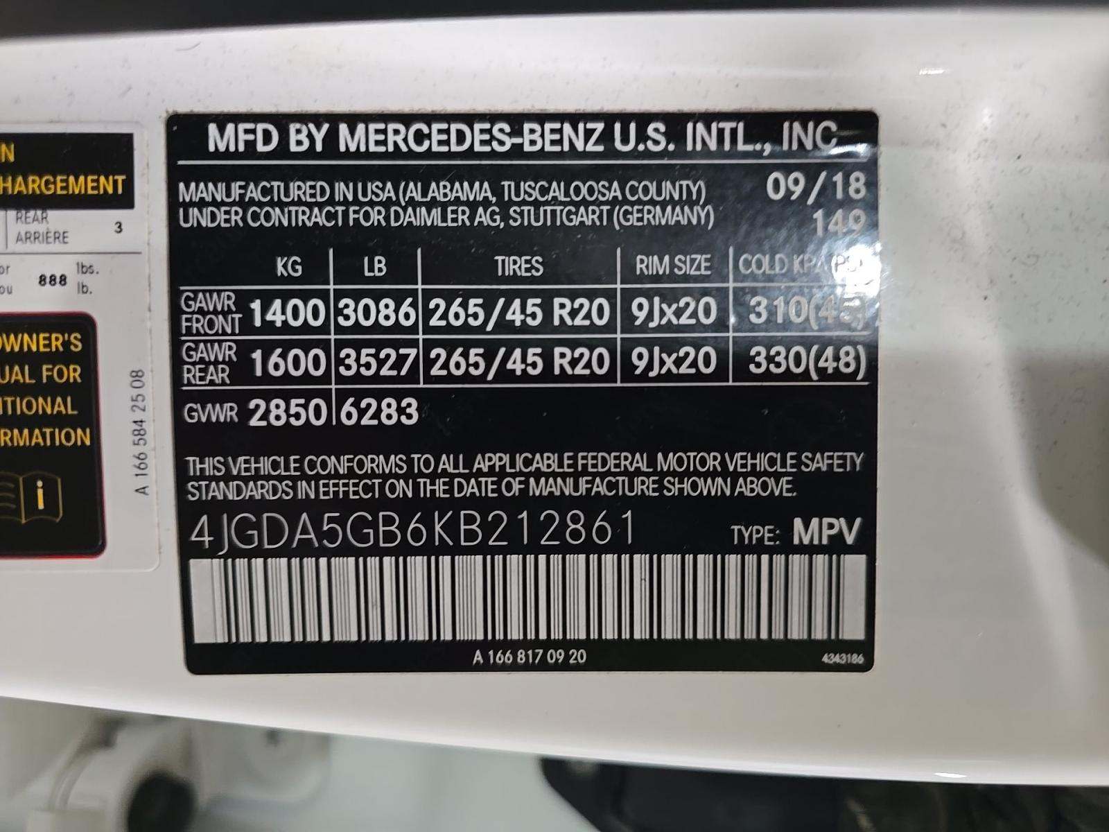 2019 Mercedes-Benz GLE GLE 400 AWD